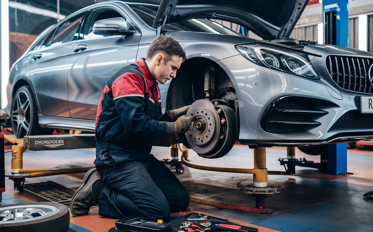 Mercedes Brake Pad Replacement: Get Your Brakes Serviced Today