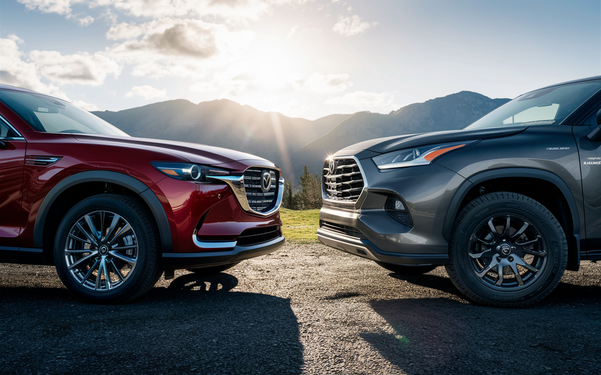 Mazda CX 90 vs Toyota Grand Highlander: Family SUV Face-Off