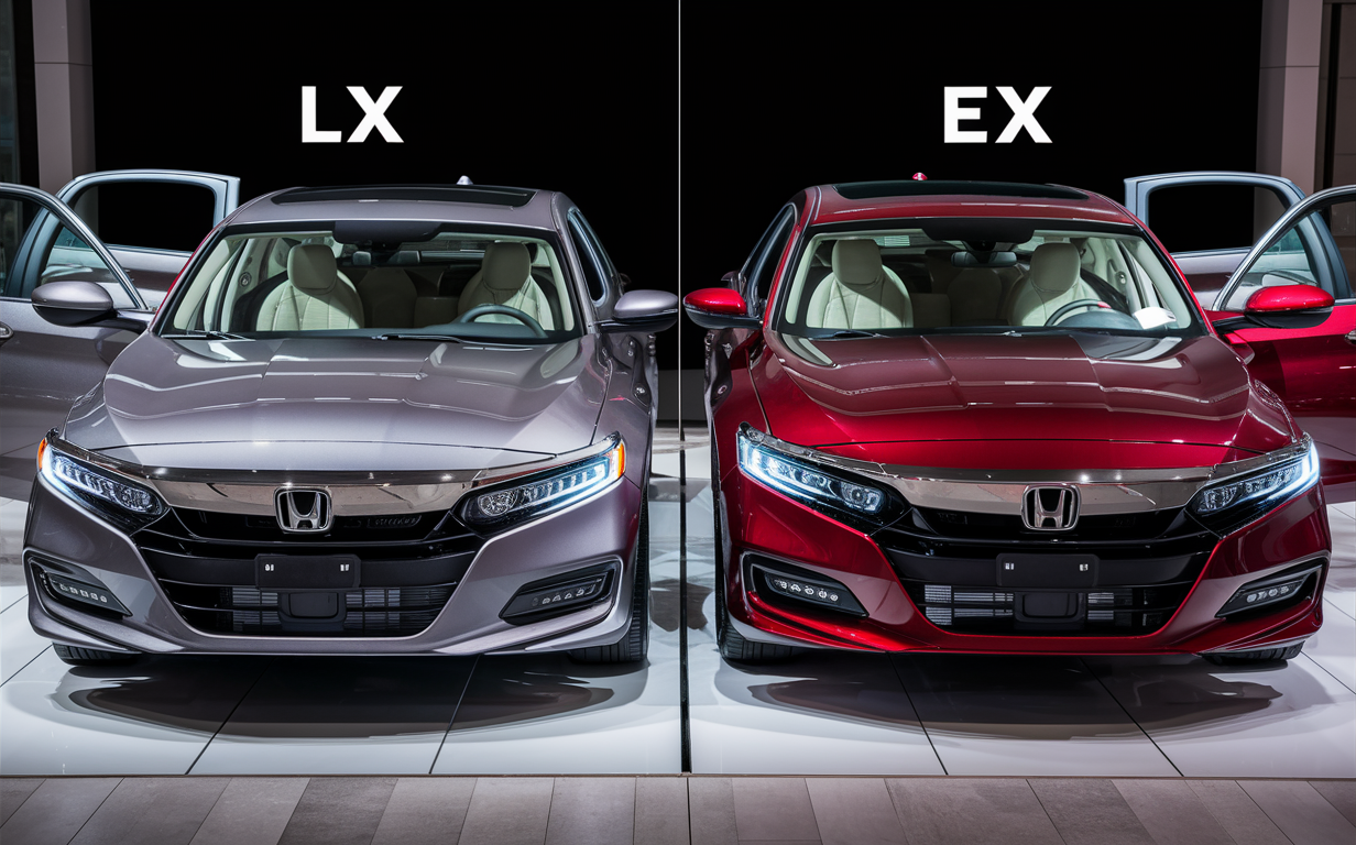 Honda Accord LX vs EX: Compare Features and Pricing